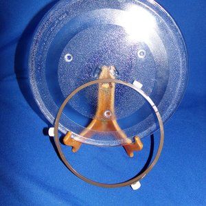 Vintage GE Microwave Turntable & Roller Insert - 11 1/2 inch
